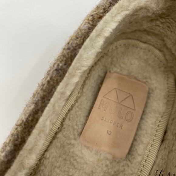 Mulo 10 Shearling-Lined Suede-Trimmed Wool Loafers